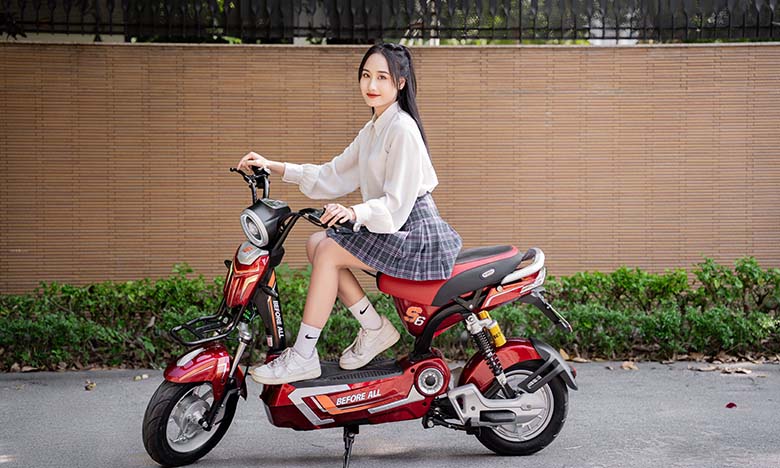 Những mẫu xe máy điện nhỏ gọn luôn được phụ huynh lựa chọn.